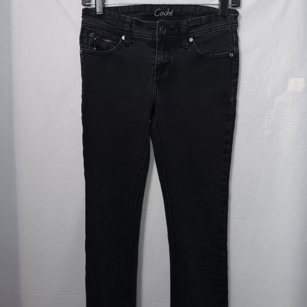 CACHE SKINNY ANKLE JEANS